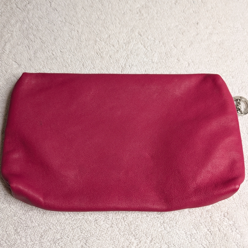 Authentic Longchamp Pink 🩷 Leather Pouch - Near New Condition - Picture 2 of 10